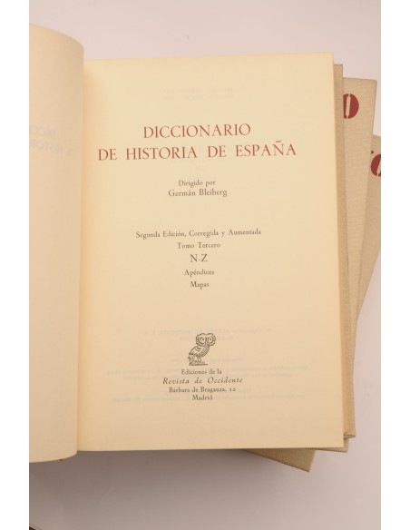 Diccionario de Historia de España