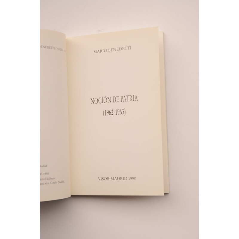 Noción de Patria (1962-1963)
