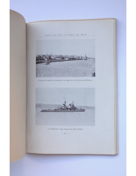 Cara al sol y cara al mar : apuntes de un viaje