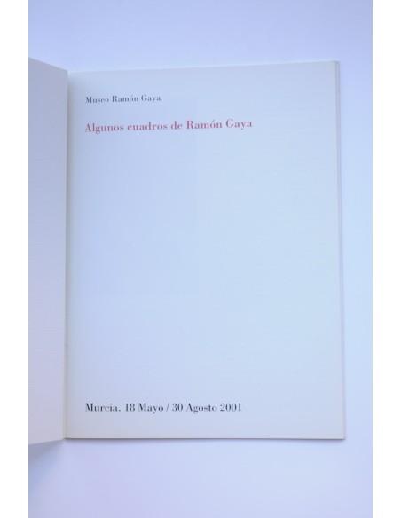 Algunos cuadros de Ramón Gaya