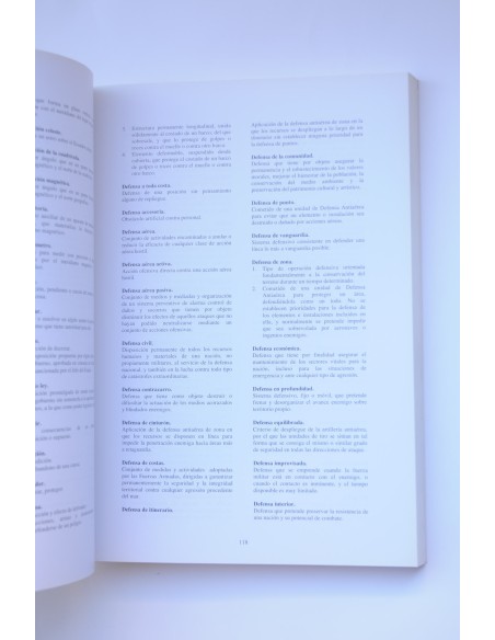 Diccionario militar moderno