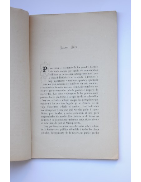 Descripción histórica de las estatuas, medallones, bajos relieves y bustos
