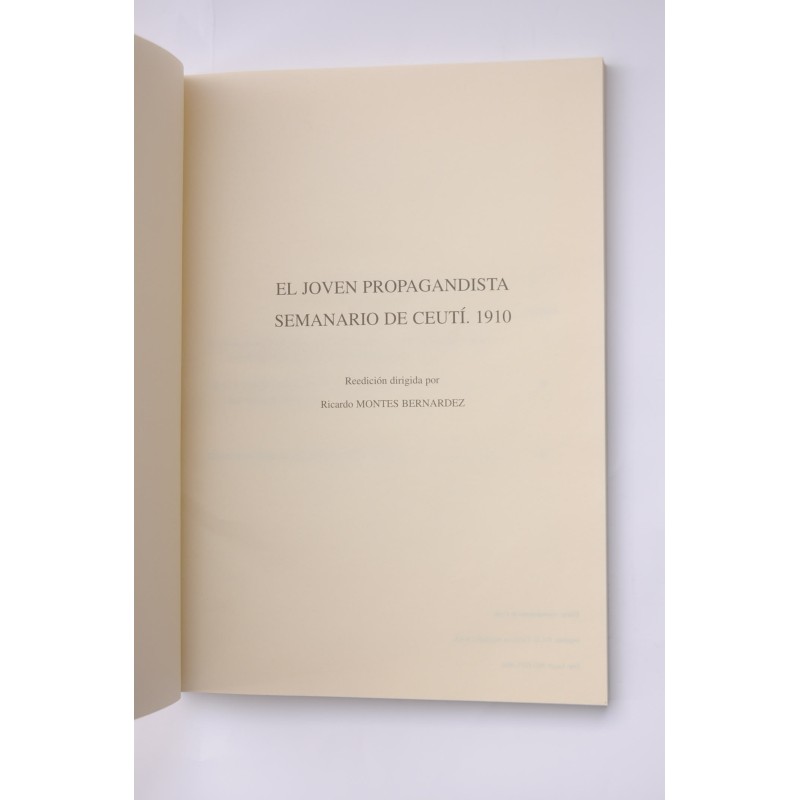 El joven Propagandista : semanario de Ceutí. 1910