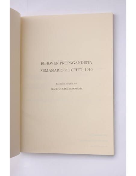 El joven Propagandista : semanario de Ceutí. 1910