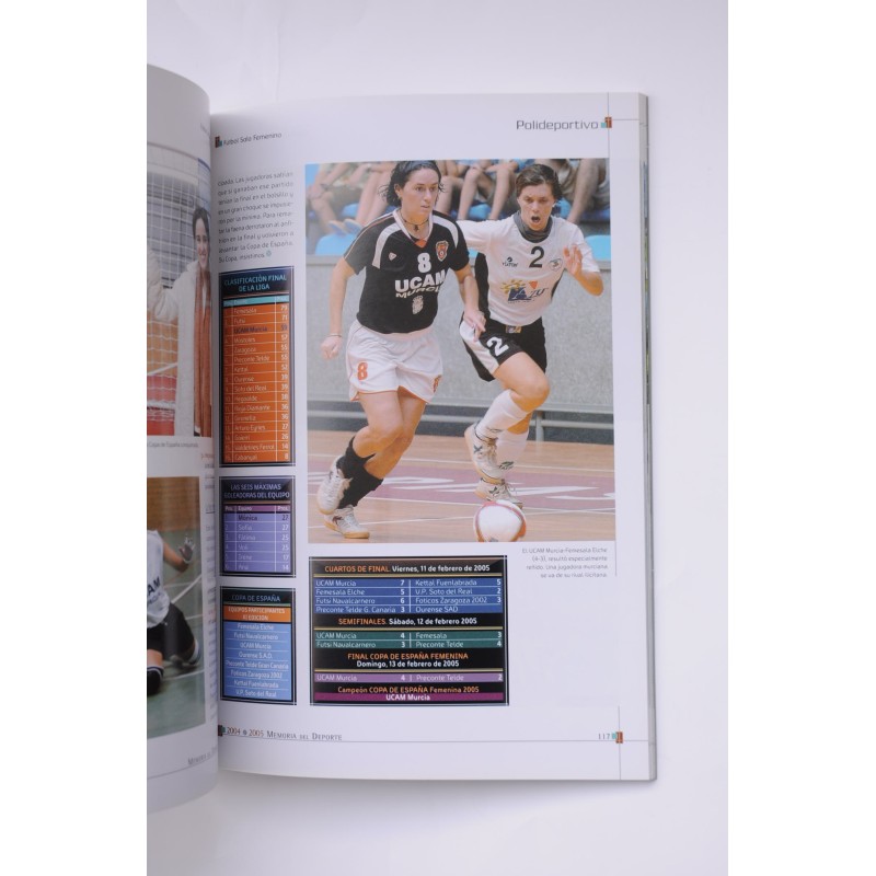 Memoria del Deporte 2004-2005. Valverde salto a...