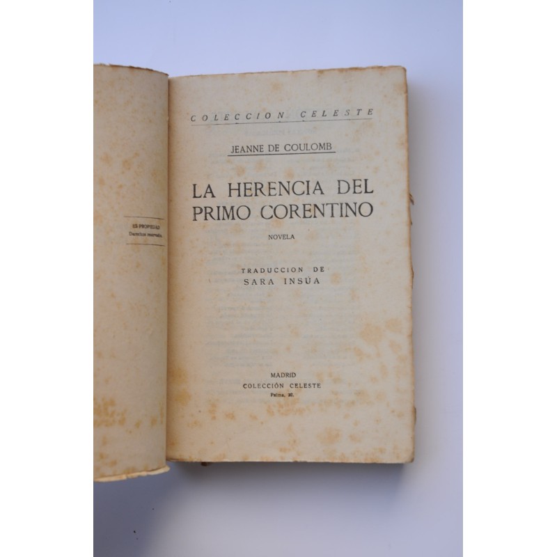 La herencia del primo Corentino