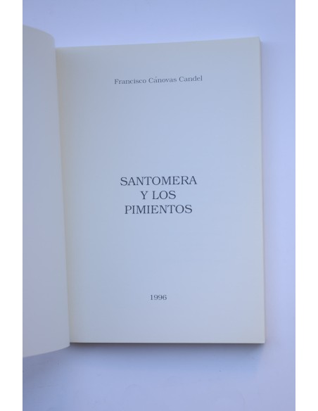 Santomera y los pimientos
