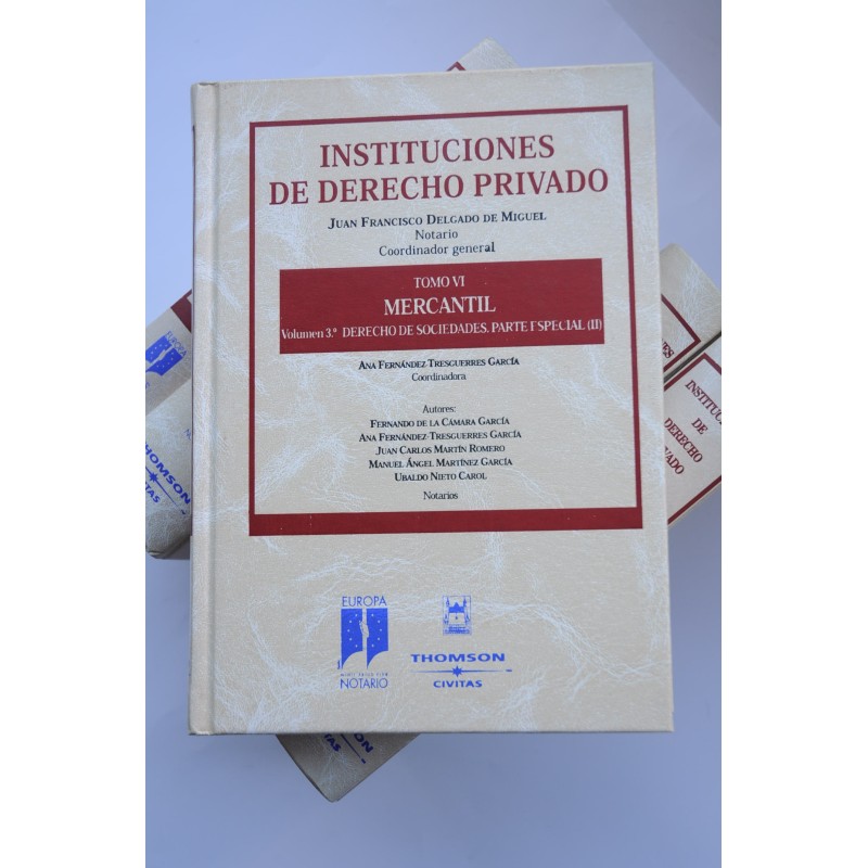 Instituciones de derecho privado. Mercantil