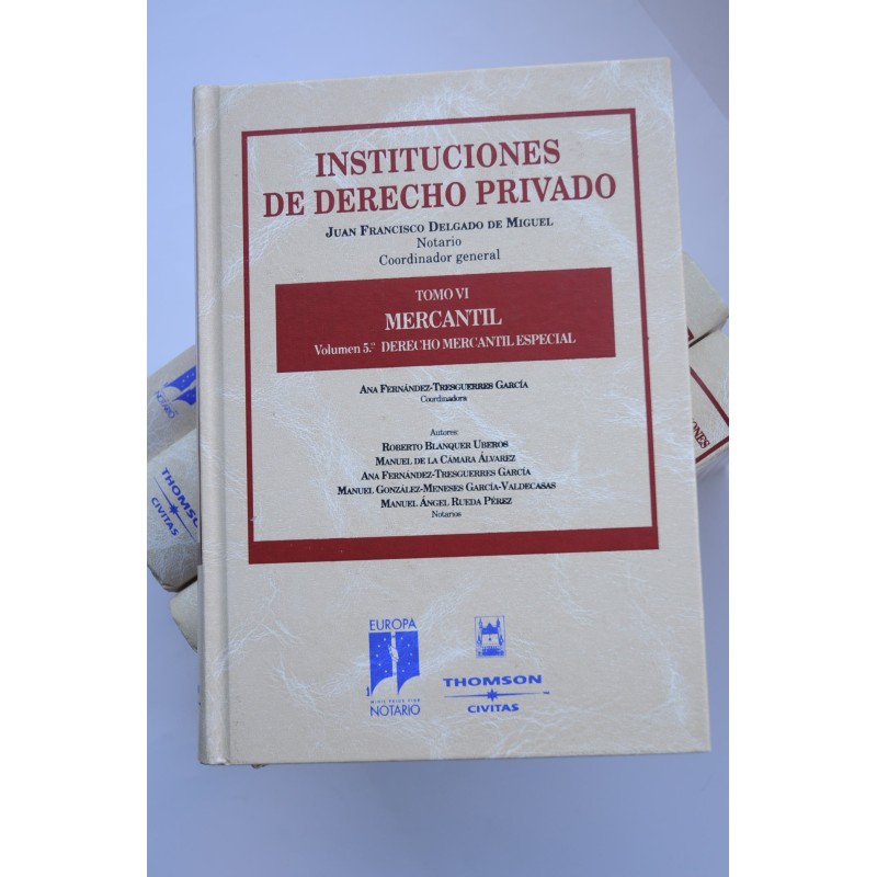 Instituciones de derecho privado. Mercantil