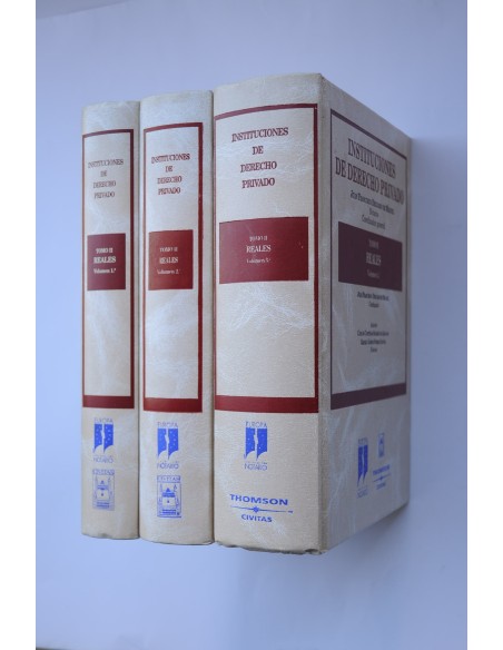 Instituciones de derecho privado. Reales