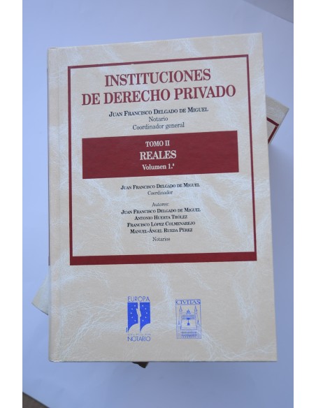 Instituciones de derecho privado. Reales
