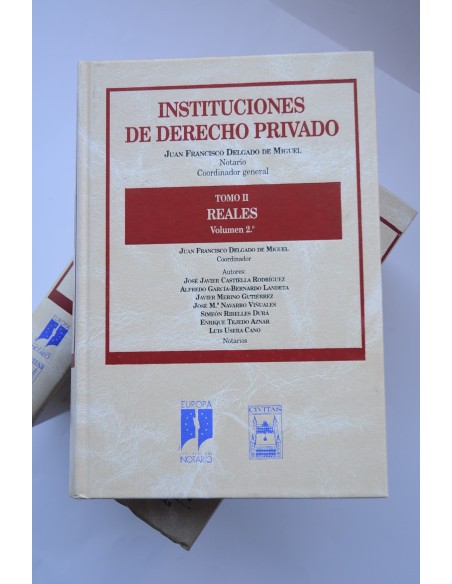 Instituciones de derecho privado. Reales