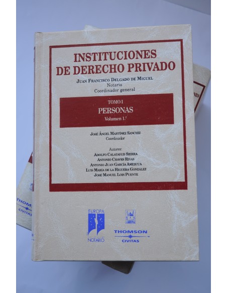 Instituciones de derecho privado. Personas