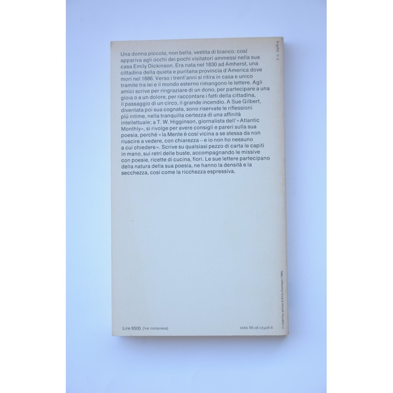 Emily Dickinson. Lettere 1845 - 1886