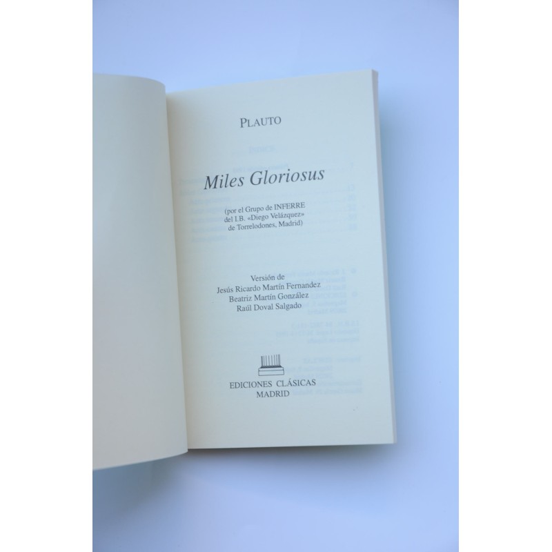 Miles Gloriosus