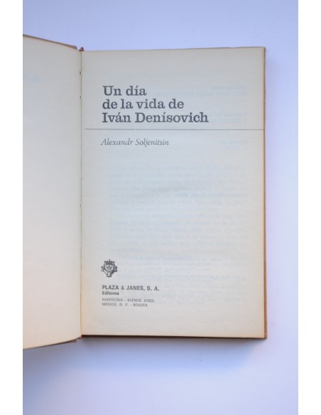 Un día de la vida de Ivan Denisovich