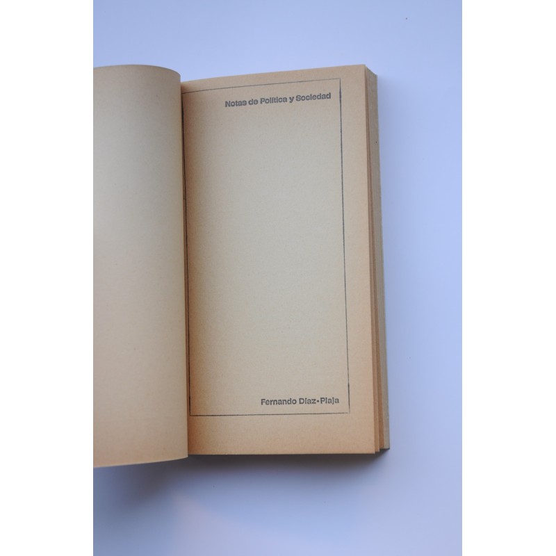 Notas de política y sociedad