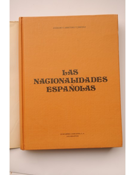 Las nacionalidades españolas