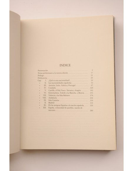 Las nacionalidades españolas