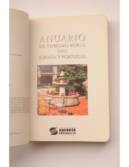 Anuario de turismo rural 1998. España y Portugal