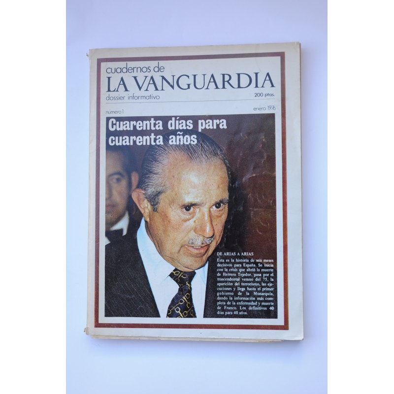Cuadernos de La Vanguardia. Dossier informativo. Nº 1, enero 1976