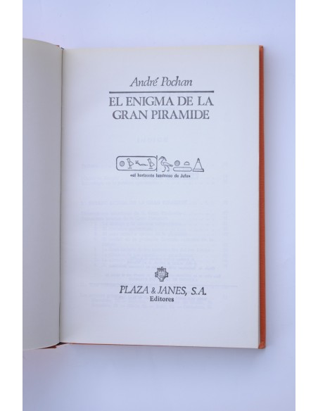 El enigma de la Gran Pirámide