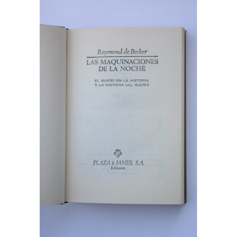 Las maquinaciones de la noche