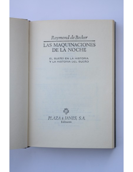 Las maquinaciones de la noche