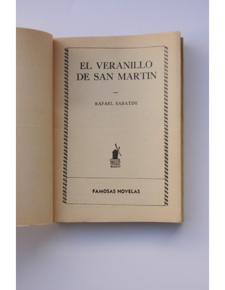 El veranillo de San Martín