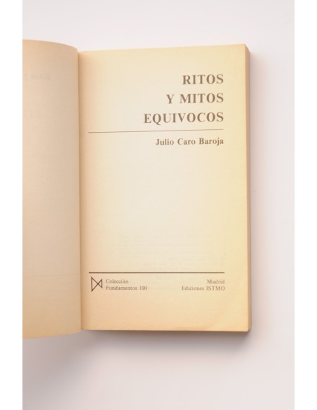 Ritos y mitos equívocos