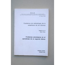 Problemas psicológicos en el aprendizaje de un segundo...