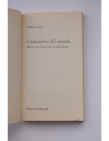 Ciudadanos del mundo. Hacia una teoría de la ciudadanía