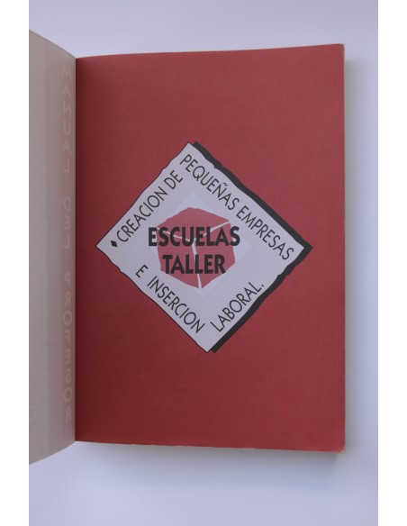 Creación de pequeñas empresas e inserción labora. Escuelas Taller. Manual del profesor