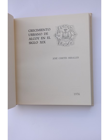 Crecimiento urbano de Alcoy en el siglo XIX