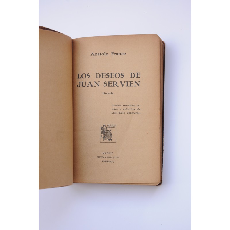 Los deseos de Juan Servien