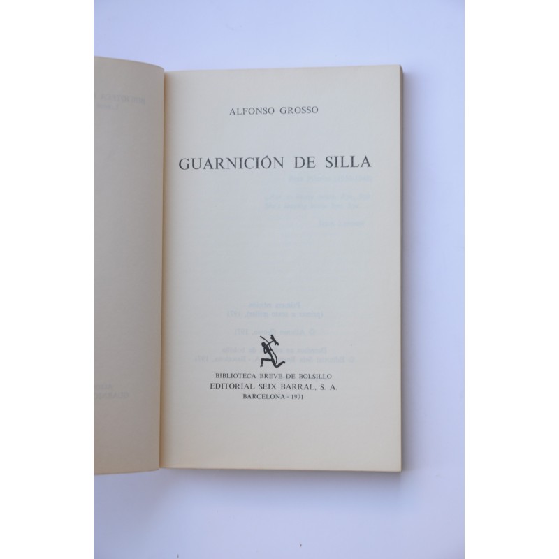 Guarnición de silla