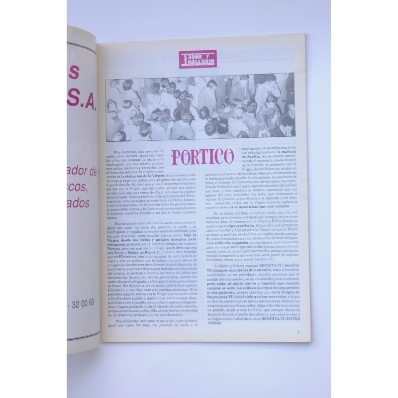 Tabor y Calvario. Septiembre 1990. Nº 11