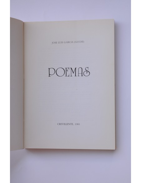 José Luis García (Cuchi). Poemas