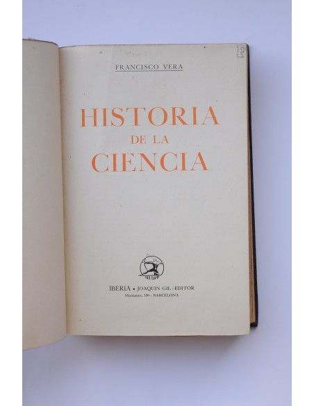 Historia de la ciencia