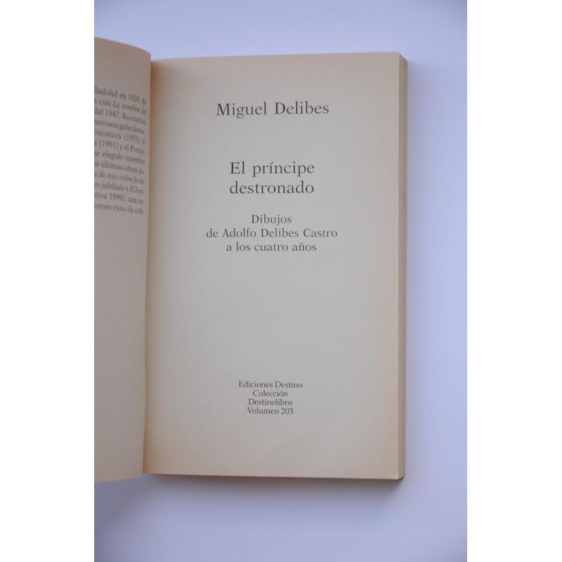 El príncipe destronado