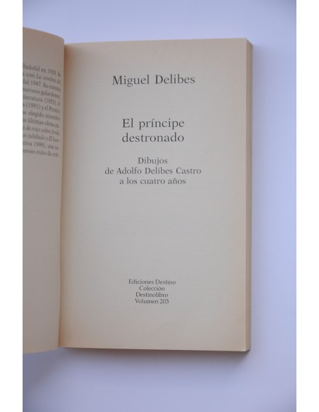 El príncipe destronado