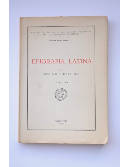 Epigrafía latina