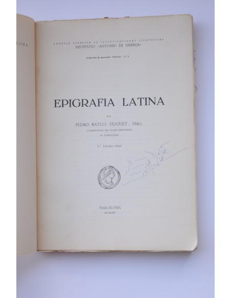 Epigrafía latina