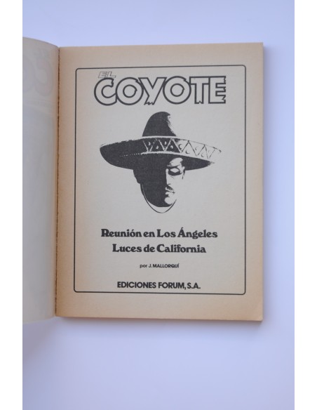 Coyote. Reunión de Ángeles. Luces de California