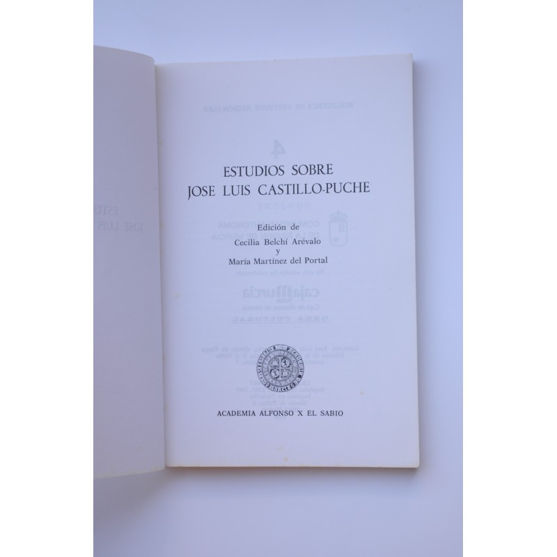 Estudios sobre José Luis Castillo-Puche
