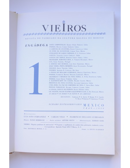 Vieiros. Revista do Padroado da Cultura Galega do Mexico