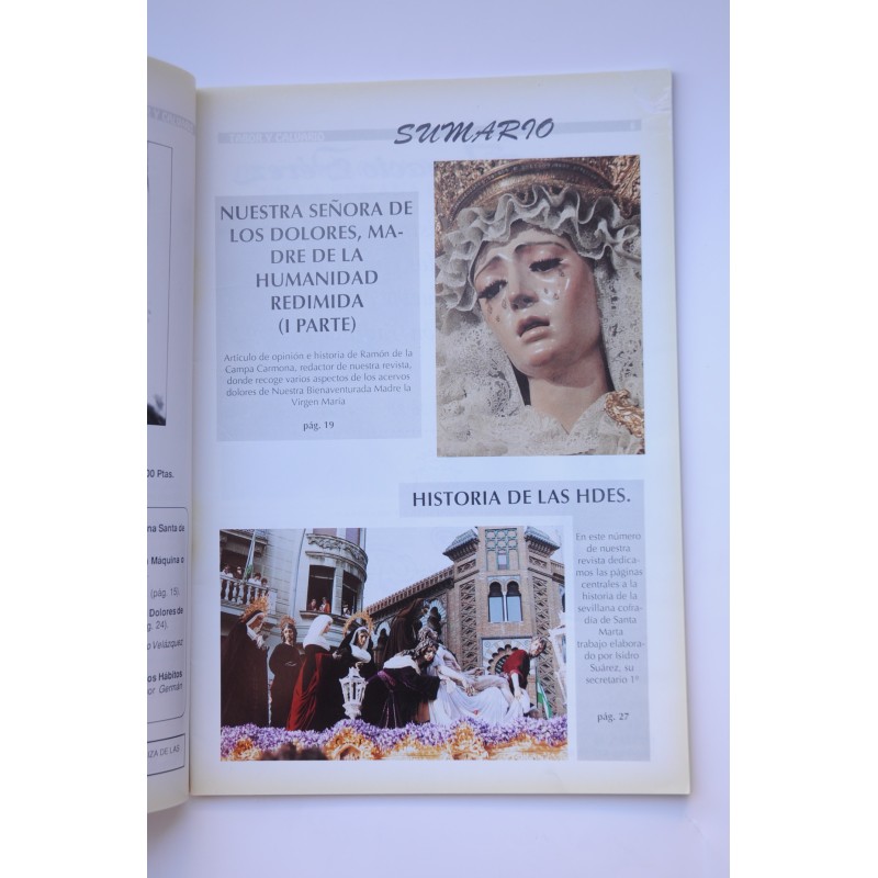 Tabor y Calvario. Cuaresma 1993. Nº 20