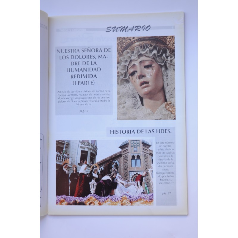 Tabor y Calvario. Cuaresma 1993. Nº 20