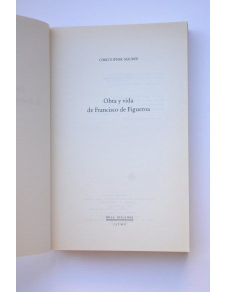 Obra y vida de Francisco de Figueroa