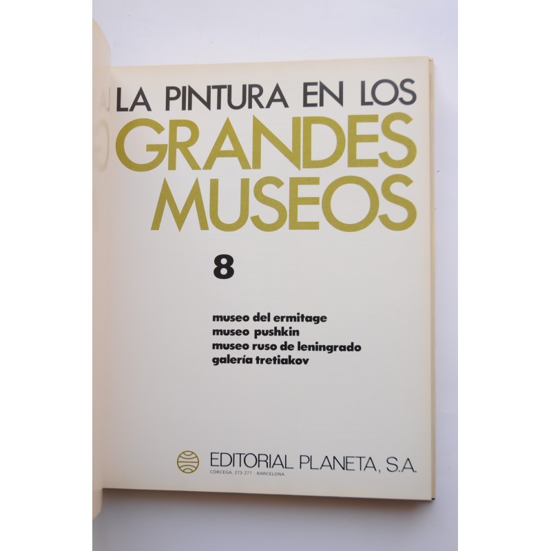La  pintura en los grandes museos